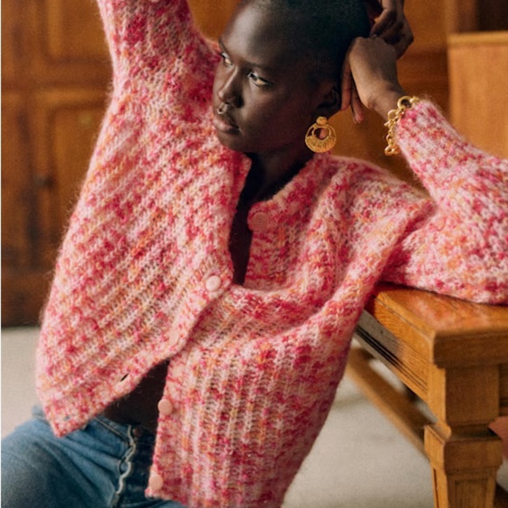 Sezane Emile Cardigan Sweater